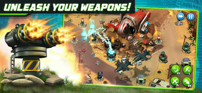 Alien Creeps TD screenshot