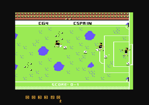 Soccer War (Commodore 64) Image