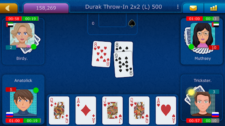 Durak LiveGames online screenshot
