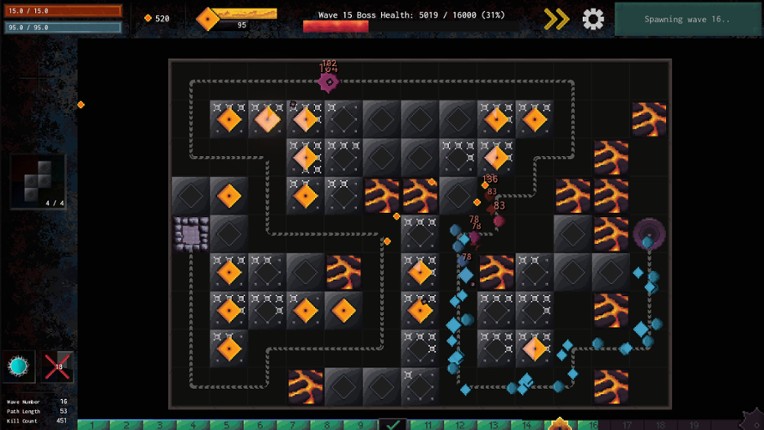 Grid Forge TD screenshot