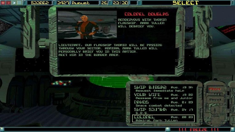 Imperium Galactica screenshot