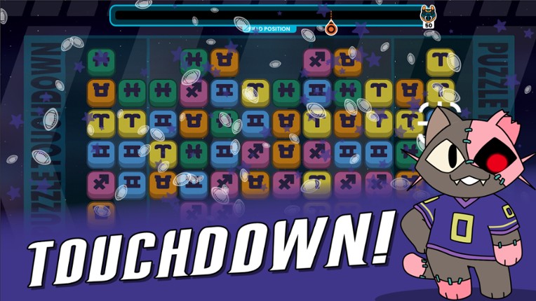 Intergalactic Puzzle Touchdown Image