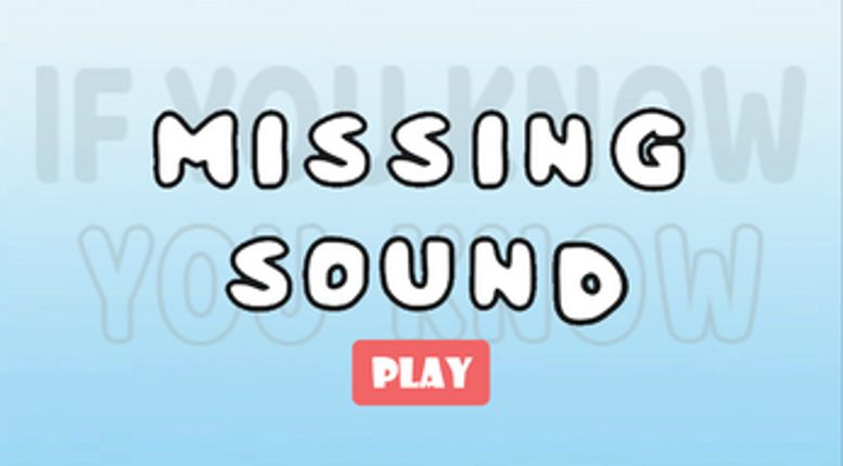 Missing Sound screenshot
