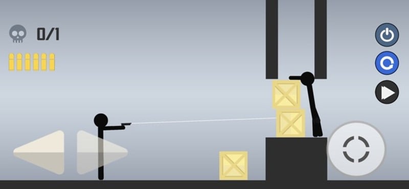 Mr. Stickman and the Bullet screenshot