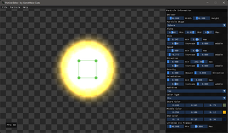 Particle Editor Image