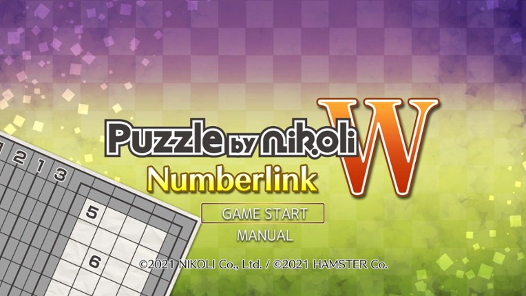 Puzzle by Nikoli W Numberlink (Windows) screenshot