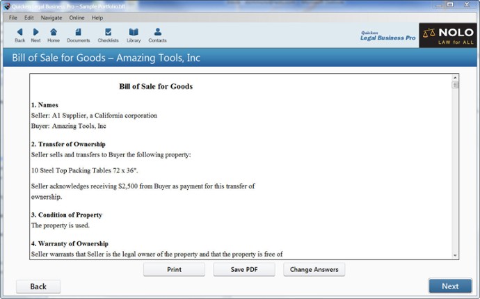 Quicken Legal Business Pro screenshot