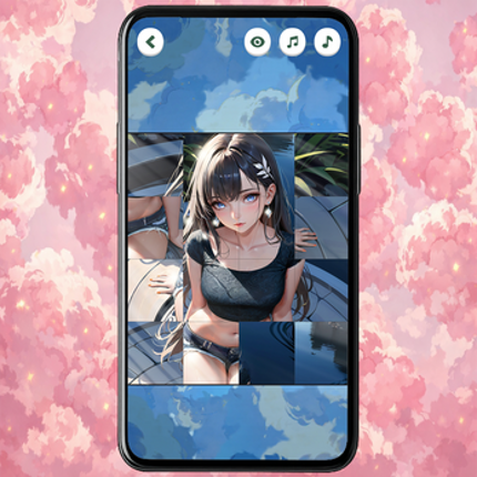 Sexy Girls Posing Puzzle Mobile Edition screenshot