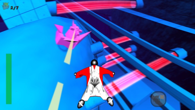 Stickman 3D Wingsuit DELUXE screenshot