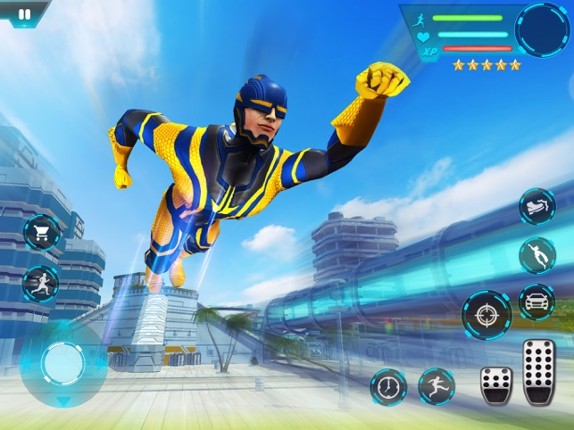 Super Hero City Rescue Sim screenshot