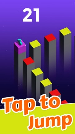 Superhero Cube Jump - Color Path Block Games screenshot