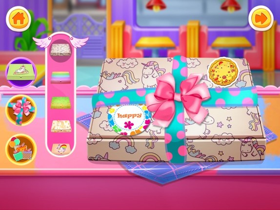 Unicorn Pizza - Rainbow Candy screenshot