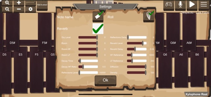 Xylophone Real: 2 mallet types screenshot