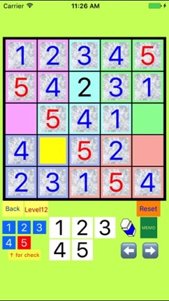 5x5!? Easy SUDOKU Eccentric Version screenshot