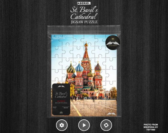 Aberiel St. Basil's Cathedral Jigsaw Puzzle Image
