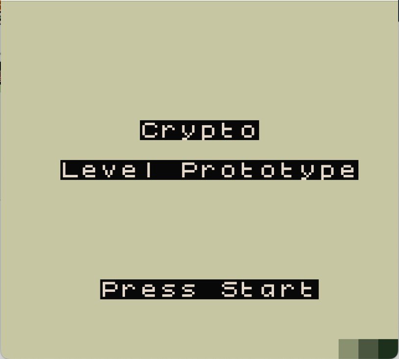 Games like Crypto: Level Prototype