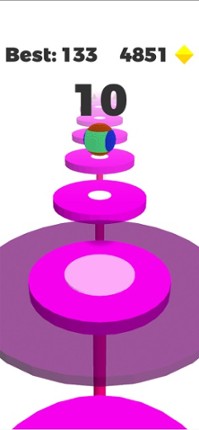 Dancing Ball On Magic Tiles 3D screenshot