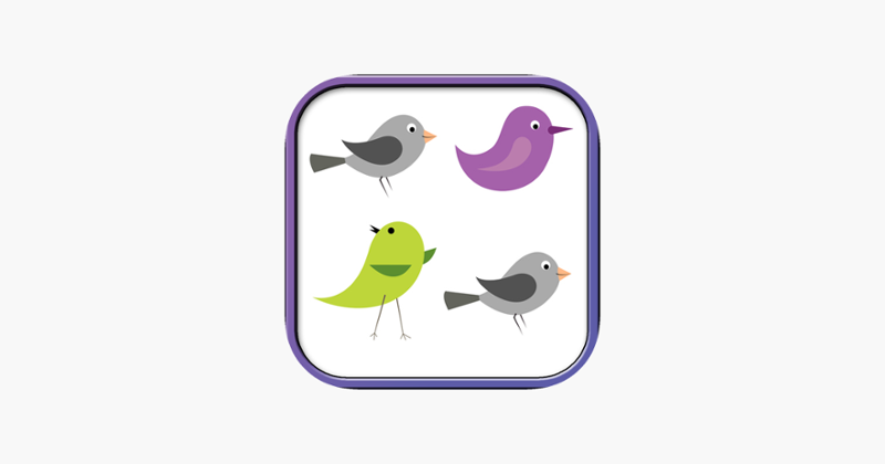 Fun Learning Birds Shapes Stencil for Toddlers Image