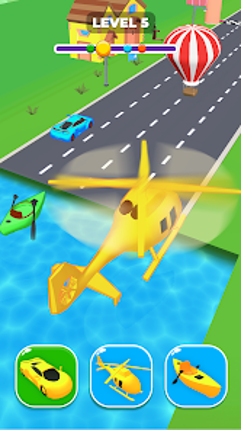 Car Changing Race Games screenshot