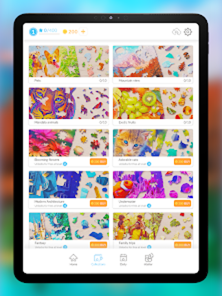 Jigsaw Puzzle by Number: April screenshot