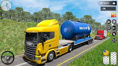 Offroad Oil Tanker 3D Game Image