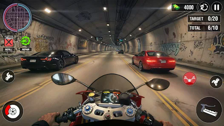 Highway Bike Riding Simulator screenshot