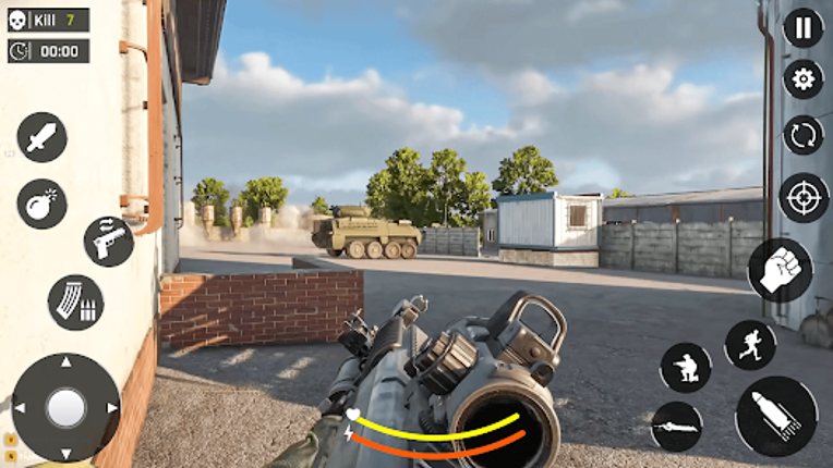 Gun Strike Offline Shooting 3D screenshot