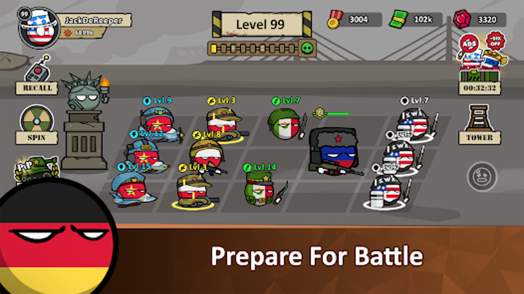 Countryballs - Zombie Attack screenshot