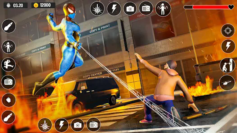Superhero Spider Games Offline screenshot