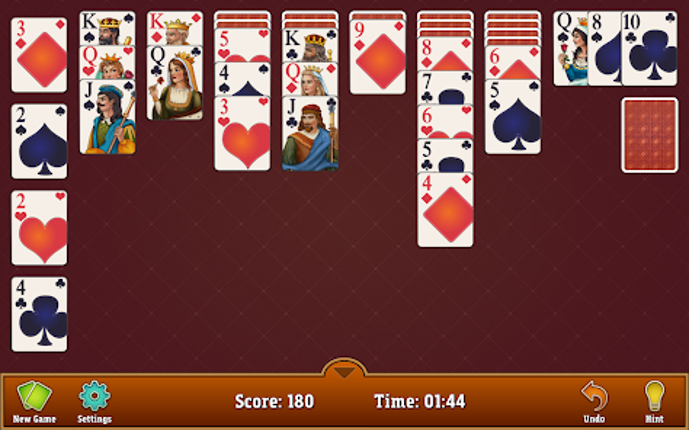 Simple Solitaire screenshot