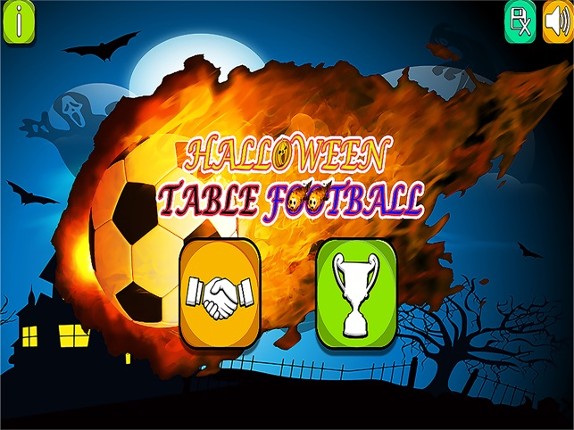 Halloween table soccer screenshot