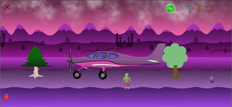 Happy Airplane Image