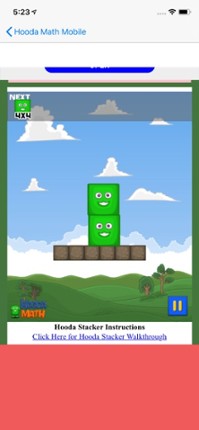 Hooda Math Mobile Image