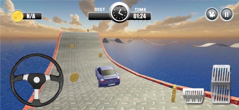 Impossible Road Monster Truck screenshot