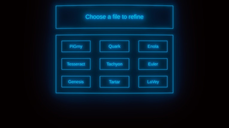 Macro Data Refinement Simulator screenshot
