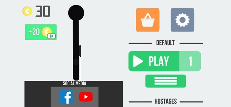 Mr. Stickman and the Bullet screenshot