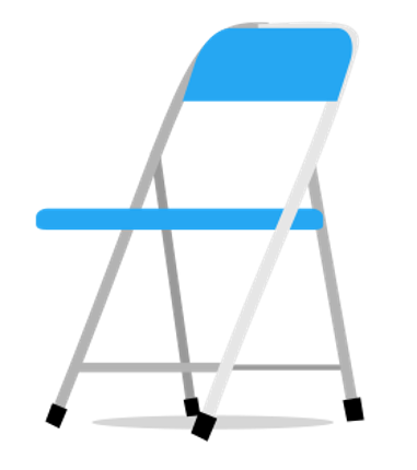 No, I'm not a chair. Image