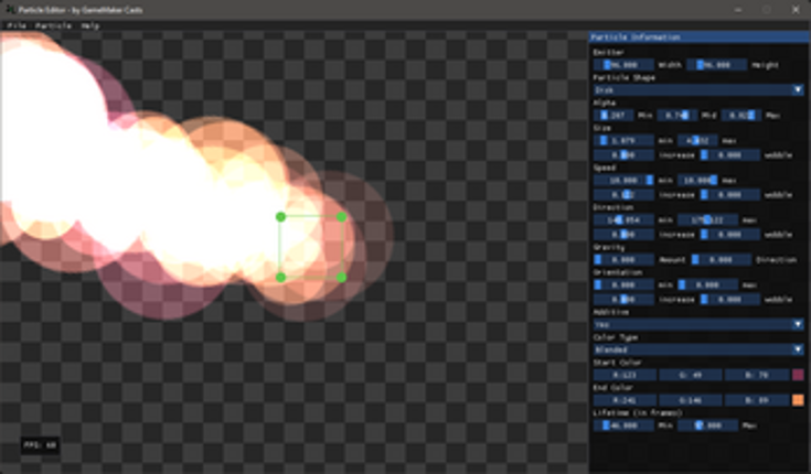 Particle Editor Image