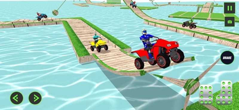 Quad Bike Stunt Racing Games screenshot