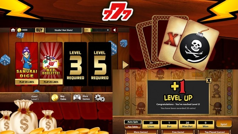 Sizzlin Hot Action Slots O Rama - Big Spinner & Multi Mini Games screenshot