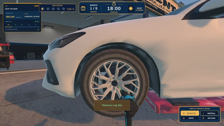Tire Dealer Simulator Image