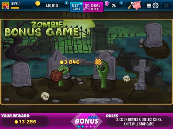 Zombie Slots Great Casino Game Image