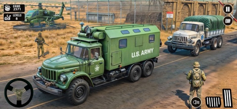 Army Truck: Driving Games 3D Image