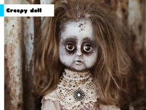 Creepy Doll Jigsaw Image