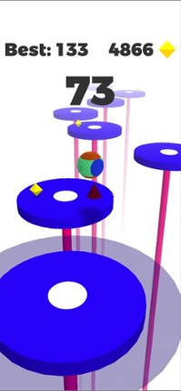 Dancing Ball On Magic Tiles 3D Image