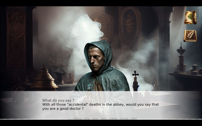 Danse Macabre AI Text RPG screenshot