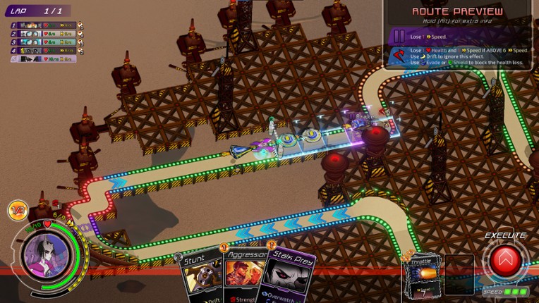 Deck RX: The Deckbuilding Racing Game screenshot