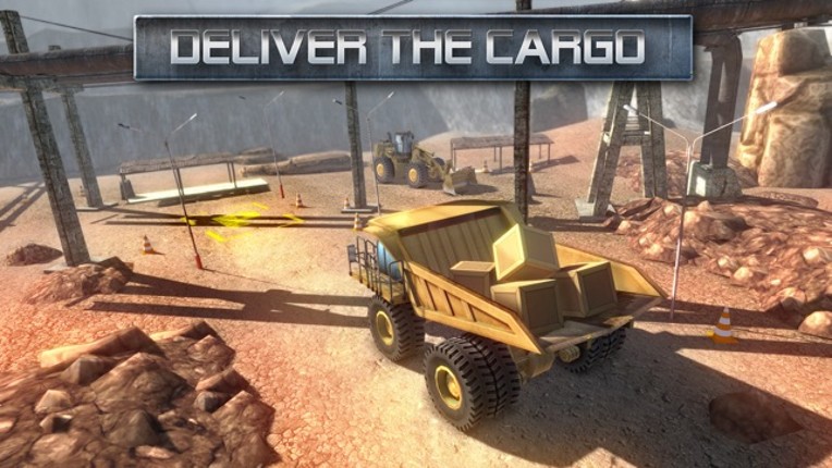 Dump Truck Parking - Realistic Driving Simulator Free screenshot
