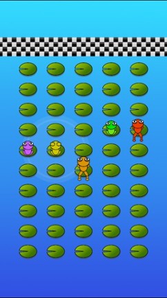 Frog Races, for babies. Image