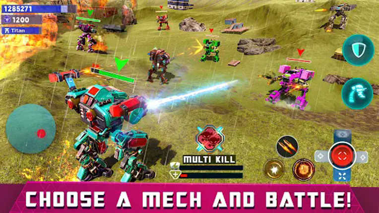 Mech Robot Wars - Multi Robot screenshot